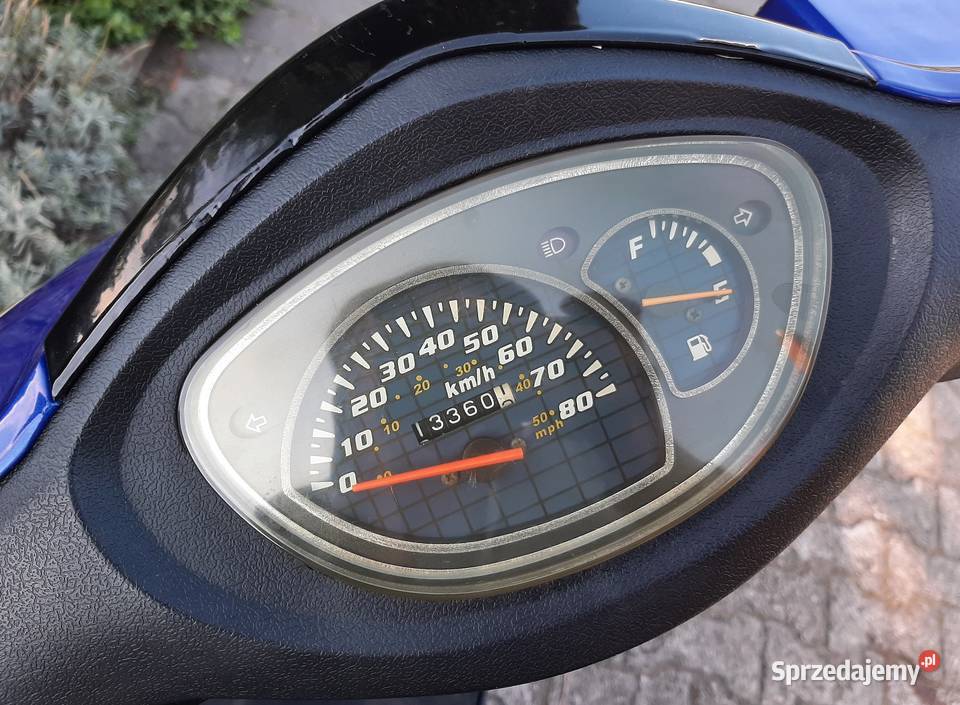 Zadbany skuter Torq Vivo 50 4t 2017r 1wł 13360 Tuczno sprzedam