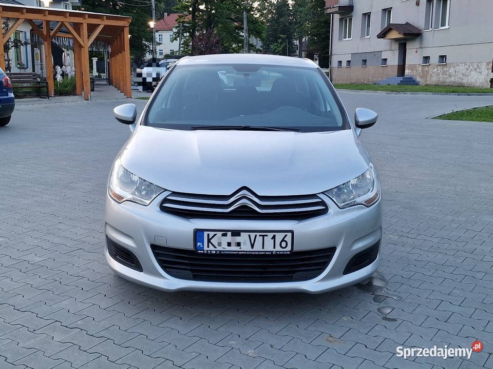 Citroen C4 II 16 HDI 92 Klimatyzacja Isofix wspomaganie kierownicy małopolskie Ryglice