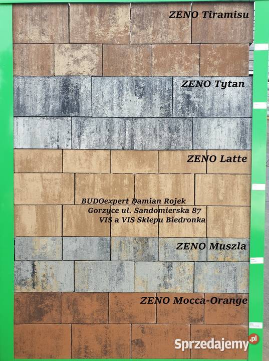 Nowoczesna kostka brukowa Forbet model ZENO Sandomierz