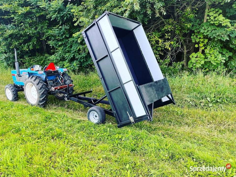 Mini przyczepa kiprowana ogrodowa sadownicza do sprzedam