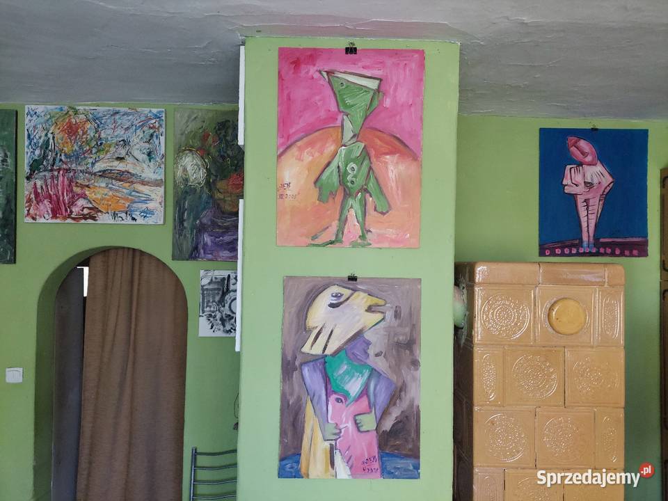 Oprzęd Akryl obraz Węgorzyno sprzedam