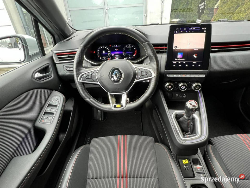 Renault Clio RSLine 10t Kamera FullLED KeyFree kurtyny powietrzne Clio wielkopolskie Baranowo