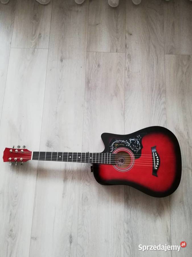 Sprzedam nowiutką gitarę akustyczną łódzkie Tomaszów Mazowiecki