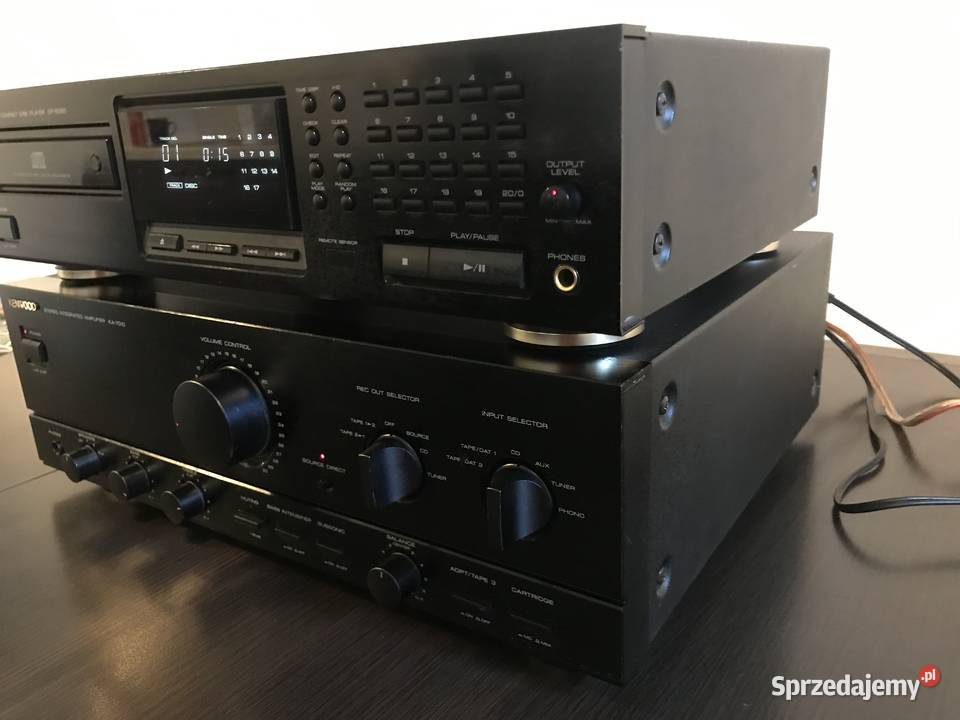 Wzmacniacz kenwood dual mono ja 7010 i Cd Kraków