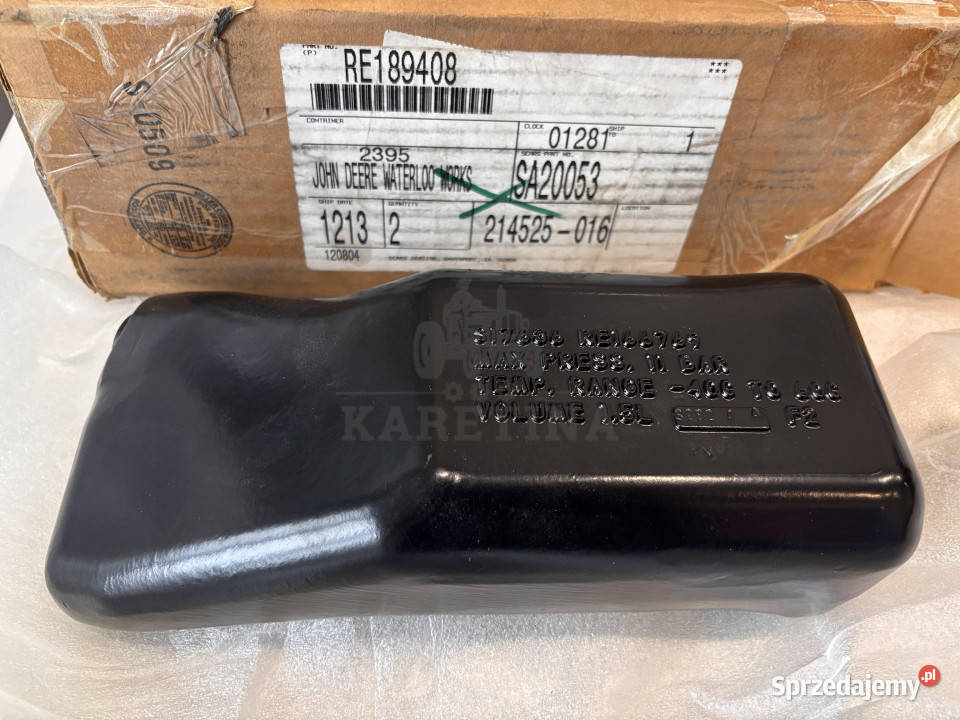 John Deere 8R 9R 8120 8230 9030 9RT 9RX Zbiornik Jastrzębniki