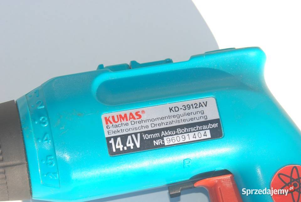 KUMAS KD3912AV 144V WKRĘTARKA WIERTARKA Cieszyn