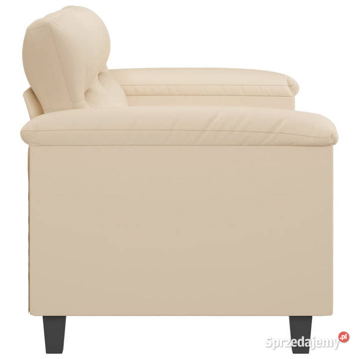 Sofa 2osobowa kremowy 140 tapicerowana mazowieckie Warszawa sprzedam