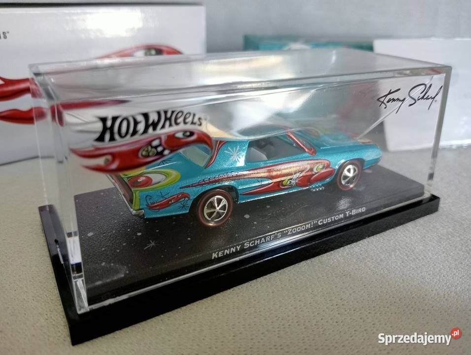 Hot Wheels RLC Kenny Scharf custom TBird stan śląskie Jaworzno