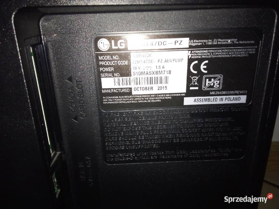Telewizor LG 22 Nowa Wieś Kwidzyńska sprzedam