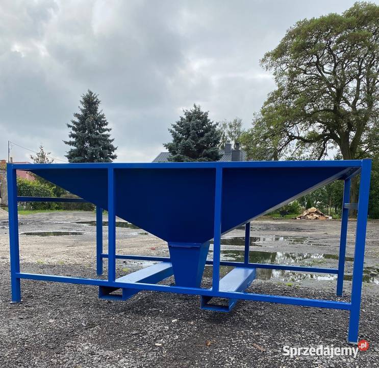 Kosz Zasypowy Bufor przyjęciowy do big bag łódzkie Niedrzew Pierwszy