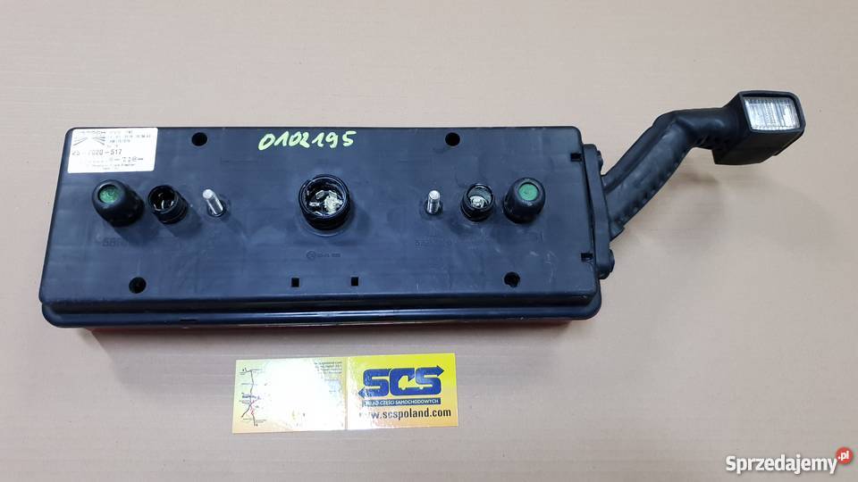 NACZEPA TIR LAMPA TYŁ LED ASPROCK Bieleń