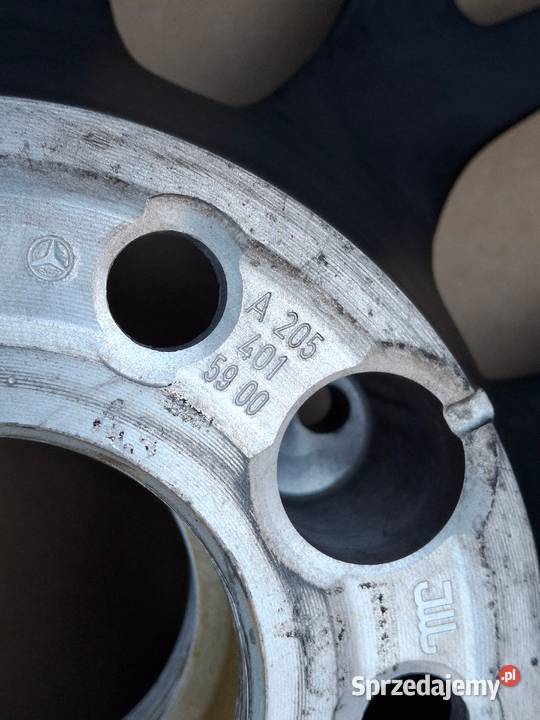 MERCEDES CKLASA W205 AMG FELGA ALUFELGA 19 5X112 lubuskie
