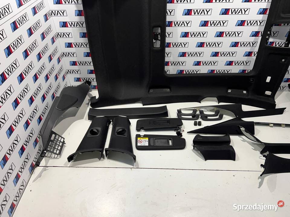 BMW G32 PODSUFITKA MPAKIET CZARNA ORYGINAŁ