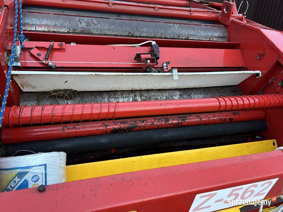 Prasa rolująca belująca Metal Fach Z562 siatka małopolskie Nowy Sącz