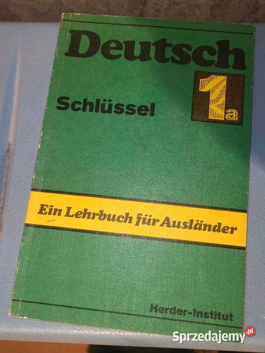 Deutsch Schlssel 1a Ein Lehrbuch fr Auslnder śląskie