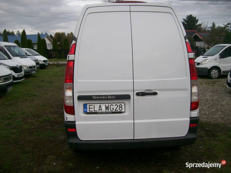 vito automat klimatyzacja super stan L2H2 nieuszkodzony Samochody dostawcze łódzkie Łask