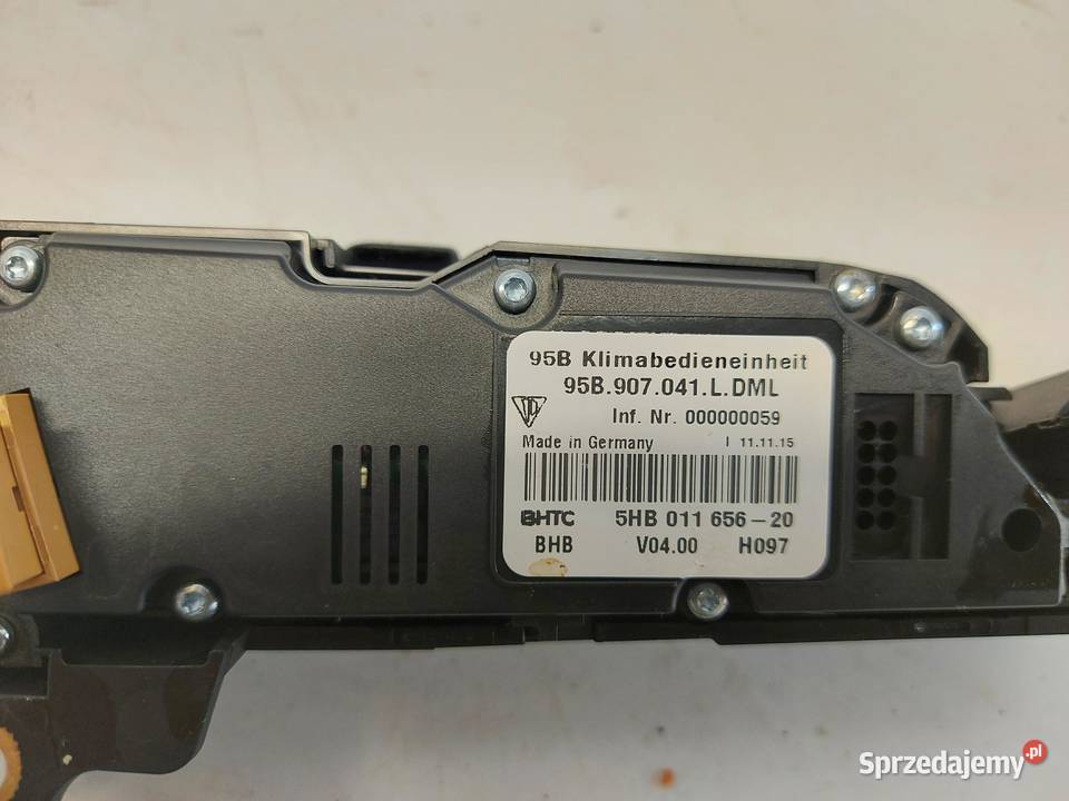 PORSCHE MACAN S 95B Panel klimatyzacji