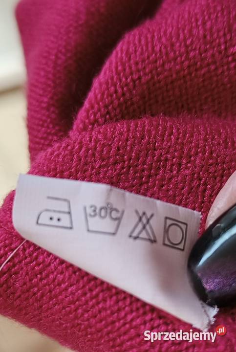 Sweterek rozpinany wycięcie w serek Rozmiar 40(L)