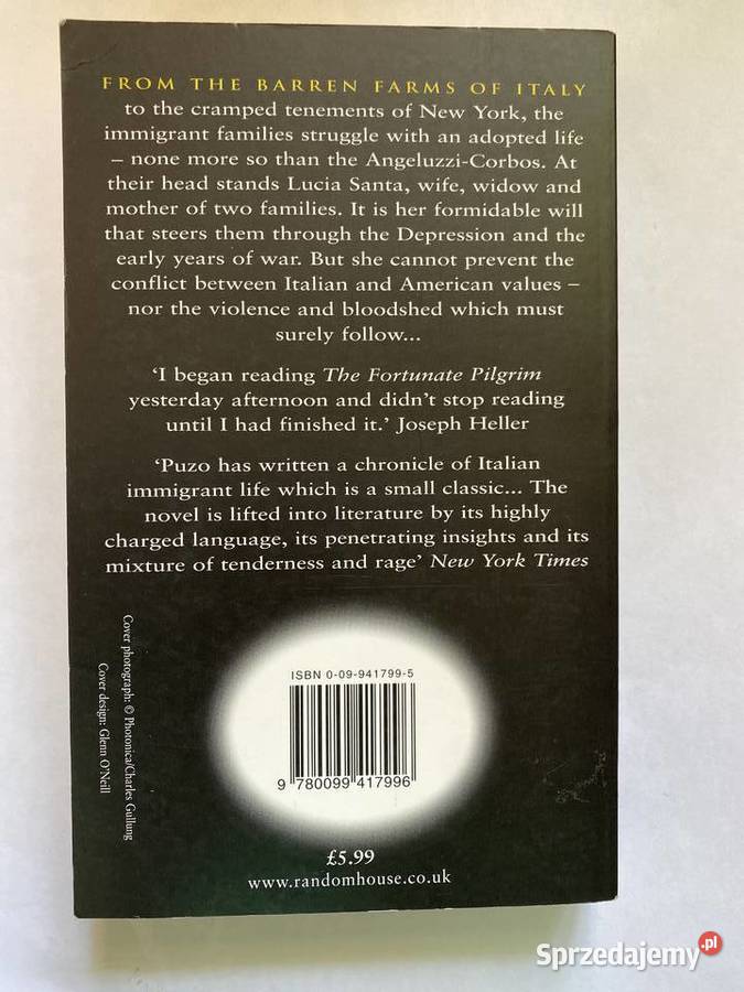 5 TOMOW POWIESCI MARIO PUZO ISBN 0099429284 Lublin