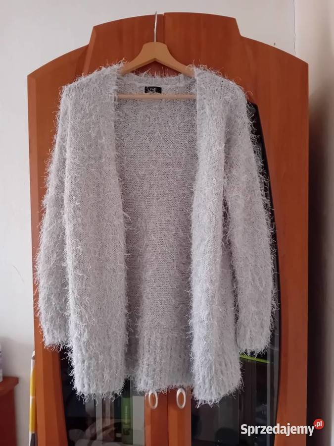 Włochaty długi sweter Swetry i golfy Warszawa