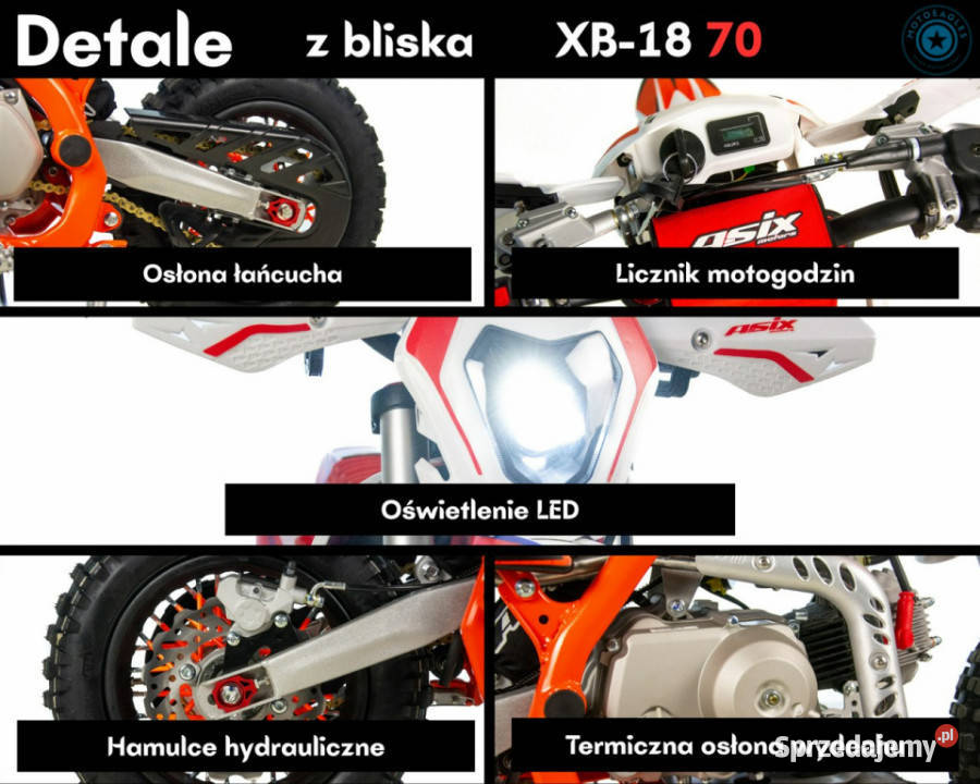ASIX Inny Cross Asix XB18 70 Transport Raty Fvat wielkopolskie Stare Miasto