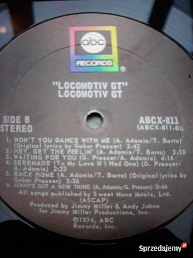 Archiwum węgierskiego rocka LOCOMOTIV GT sprzedam