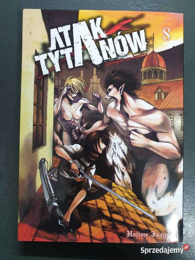 Atak Tytanów tom 8 Manga Gdynia