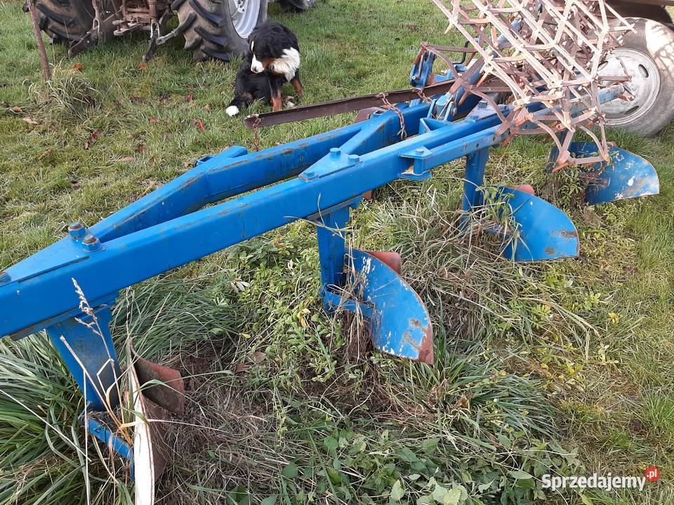 Pług zagonowy 4 wysokie słupice nieuszkodzony Pługi dolnośląskie Świdnica
