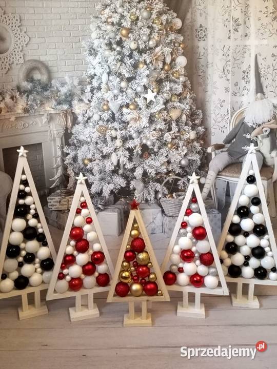 choinki drewniane Boże Narodzenie święta Kalety sprzedam