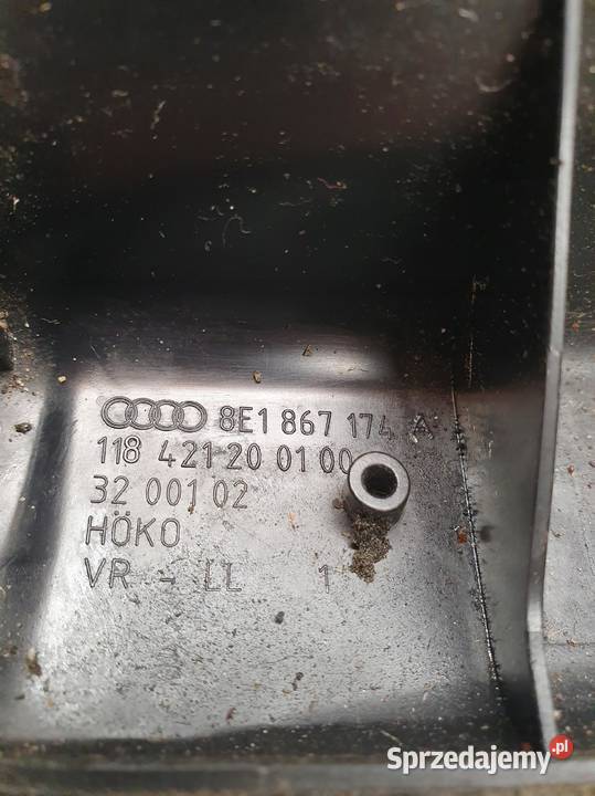 PODŁOKIETNIK TAPICERKI PRAWY AUDI A4 B7 osobowe śląskie Przystajń sprzedam