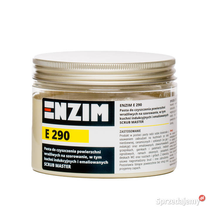 Pasta czyszcząca Enzim E 290 SCRUB MASTER 500g Pozostałe