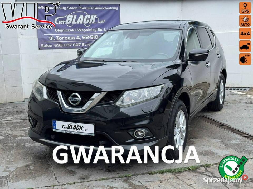 Nissan XTrail 7 osobowy Pisemna Gwarancja 12