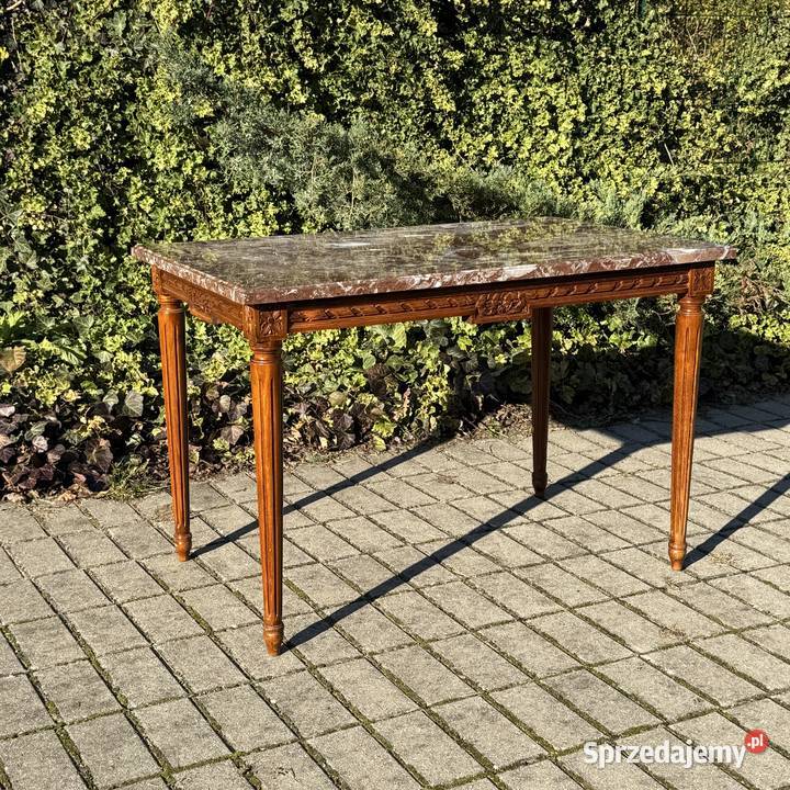 ARTexpert Stół stolik kawowy owalny Ludwik Dobrzany