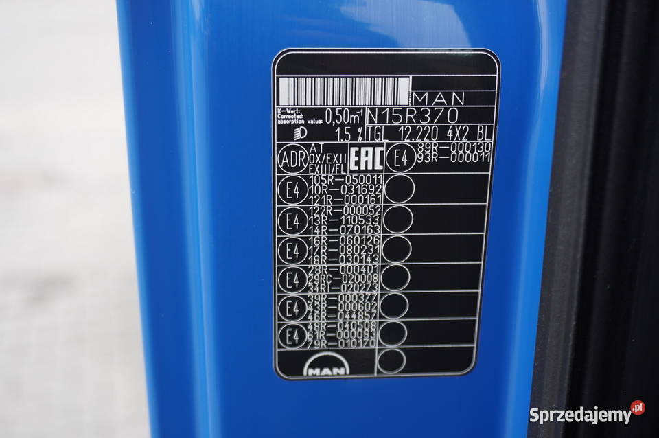 MAN TGL 12220 FULL ADR 100 251073 małopolskie Kraków