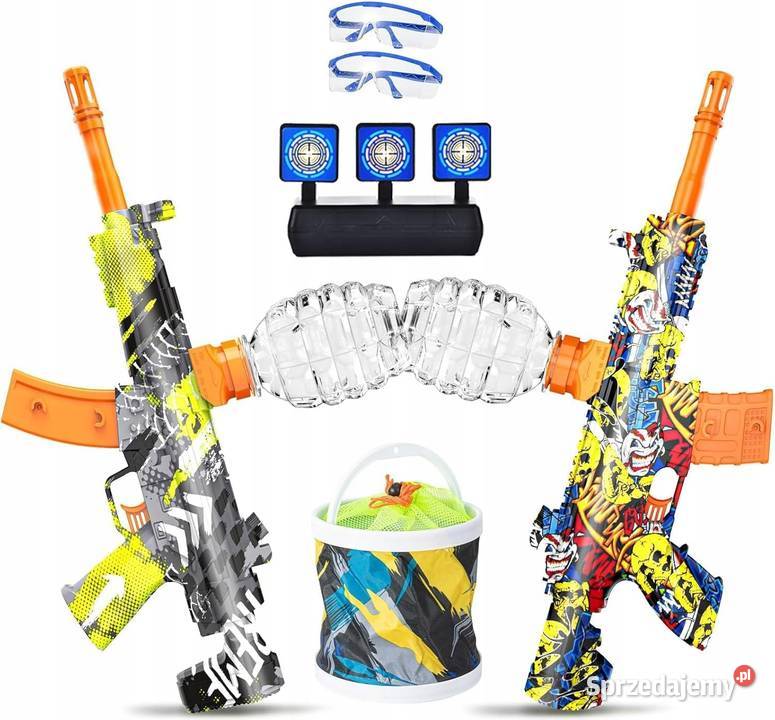 KARABIN AUTOMATYCZNY NA KULKI ŻELOWE WODNE M4A1 Myszyniec