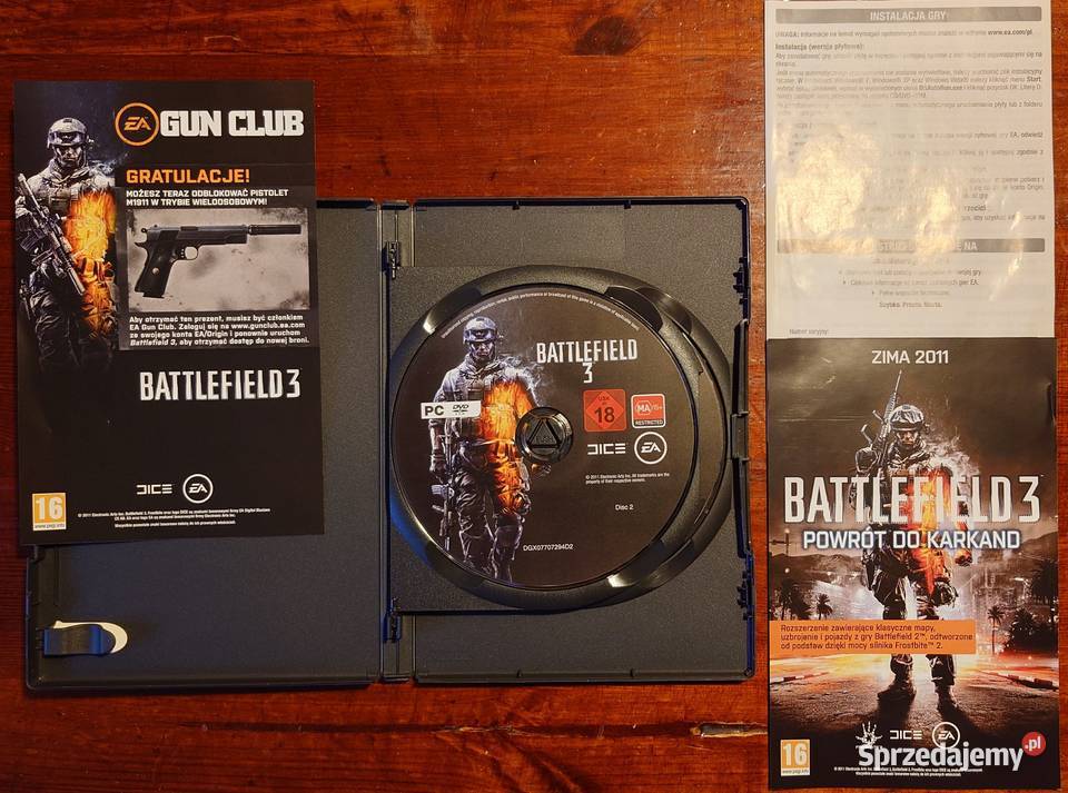 Battlefield 3 EDYCJA LIMITOWANA PC Polskie Poznań