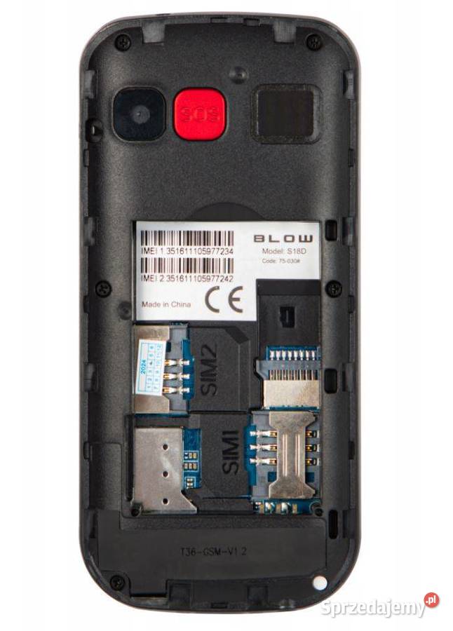 Telefon Komórkowy SENIORA Głośny Duża Klawiatur Białystok