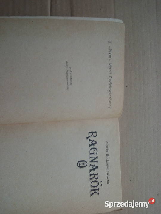 Ragnarok Maria Rodziewiczówna Części samochodowe Sokółka