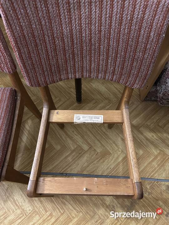 Komplet 4 Krzesła PRL Typ 200190 Vintage Retro Chełm sprzedam