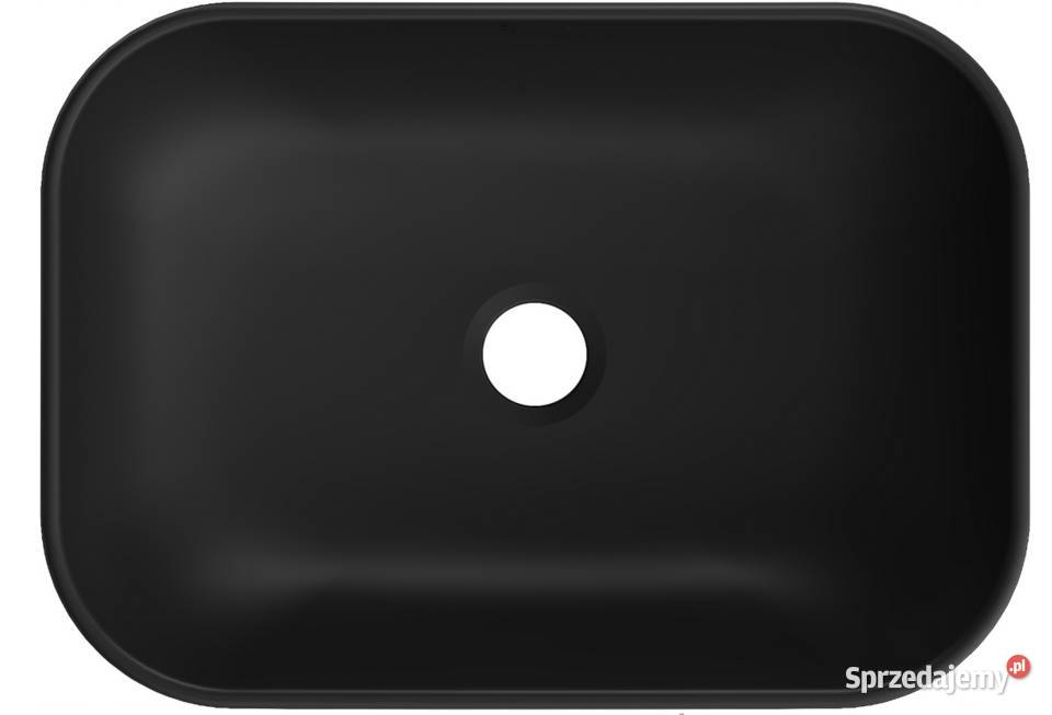 UMYWALKA NABLATOWA 45x32 CZARNA MAT black podlaskie Choroszcz