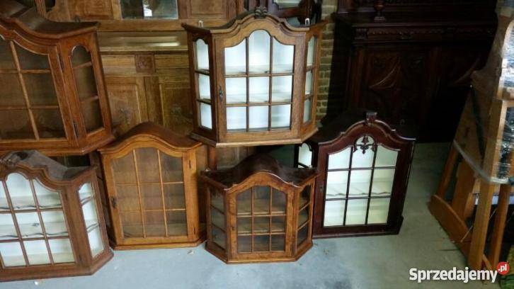 Witryna wiszaca antyk