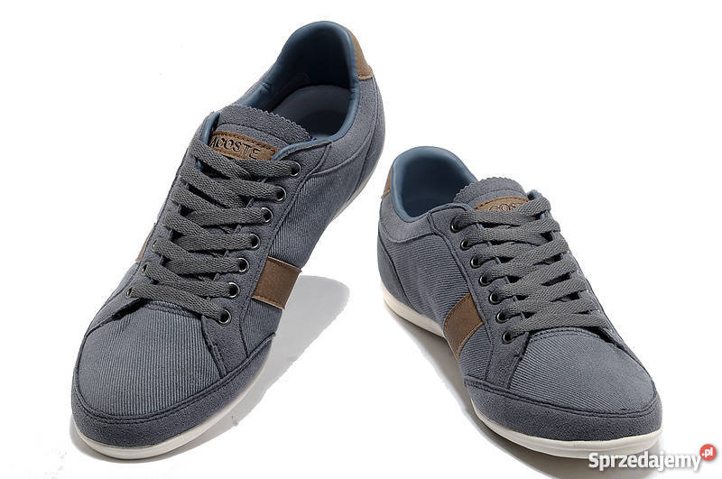 Lacoste buty męskie szare 40 41 42 43 44 45 wys Sportowe Katowice sprzedam