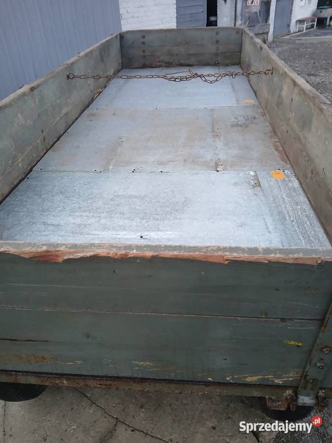Wóz platforma możliwość transportu Agromasz Przyczepy rolnicze Wojciechów-Kolonia Piąta sprzedam