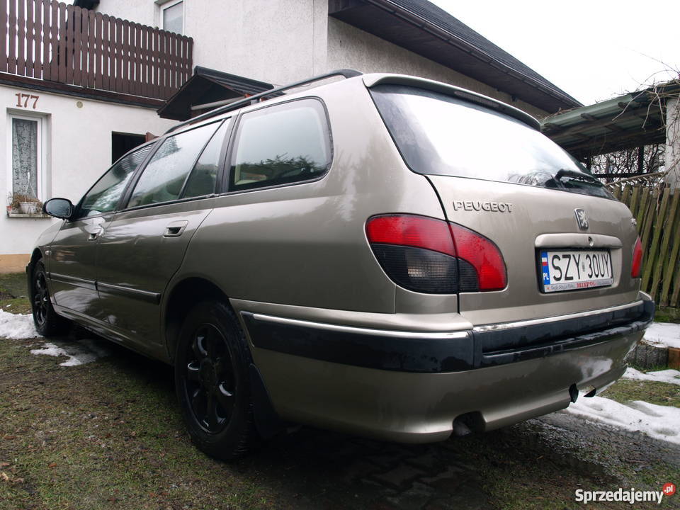 Peugeot 406 Kombi 20 benzyna LPG blokada skrzyni biegów Gilowice