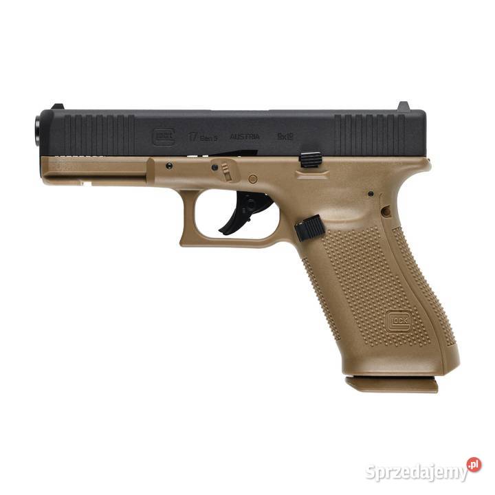 Pistolet wiatrówka Glock 17 gen5 45 mm BB coyote Warszawa