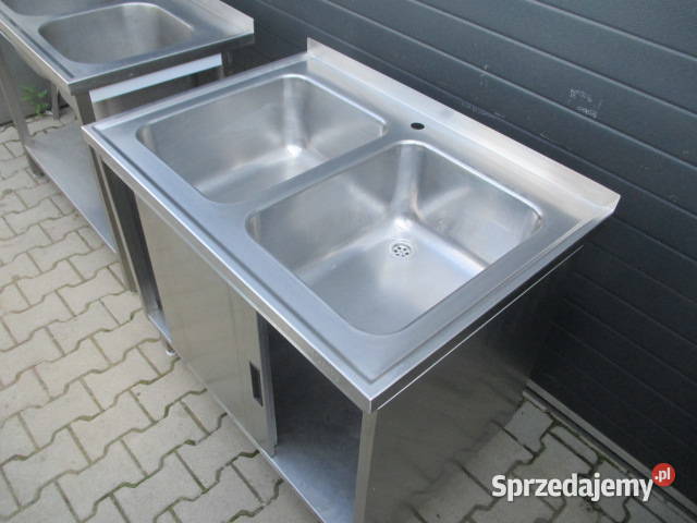 Zlew Gastronomiczny 2 Komorowy Drzwi Suwane wielkopolskie Ostrów Wielkopolski