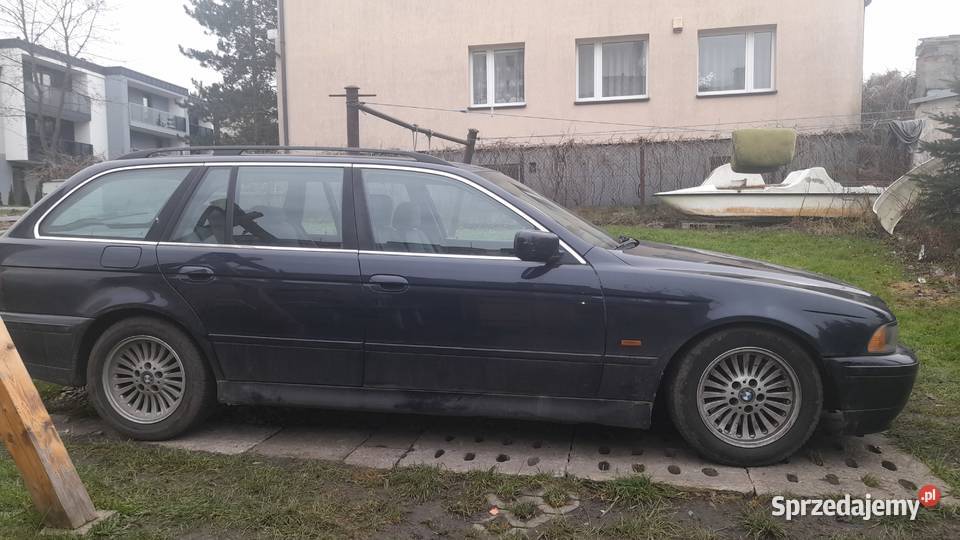 BMW E 39 22 benzyna zamiana na Motocykl Seria 5 Elbląg