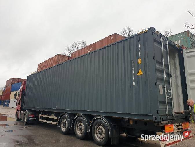 Kontener magazynowy morski 2025r 40HC RAL7016
