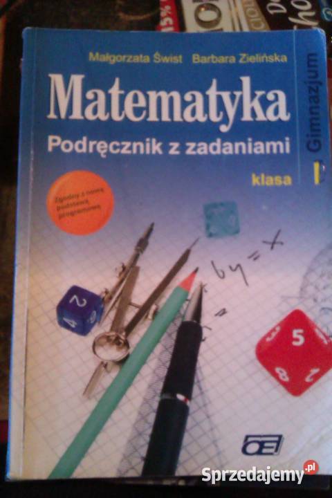Matematyka 1 Świst Zielińska antykwaryczne Warszawa