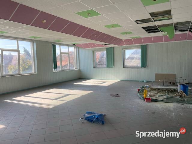 Syndyk sprzeda pawilon biurowo usługowo handlowy Pleszew